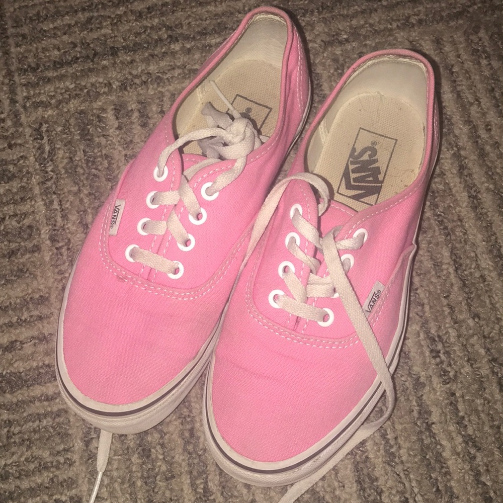 Pink Low vans